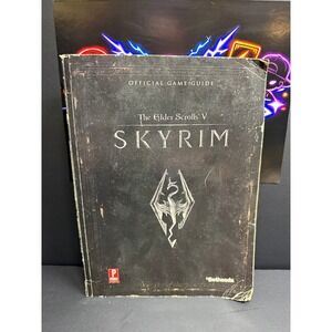 The Elder Scrolls V Skyrim Official Game Guide Prima Games Paperback 2011 Map